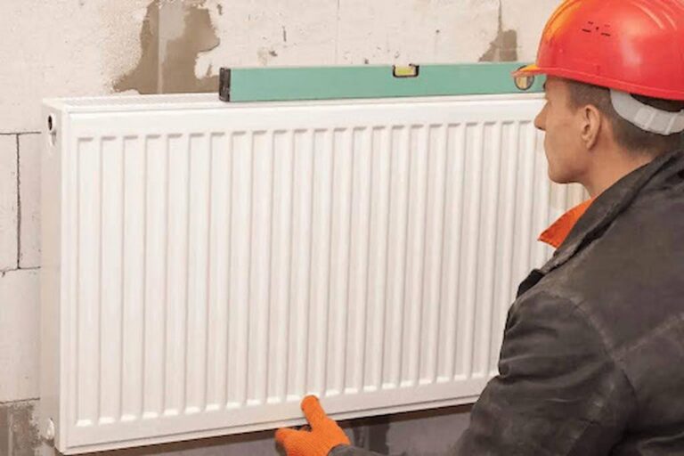 Car radiator showing leaks and overheating issues under the hood